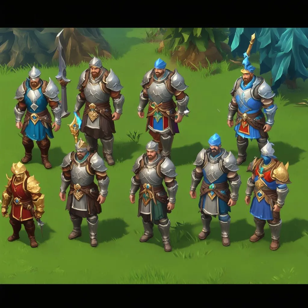 RuneScape 3 Characters