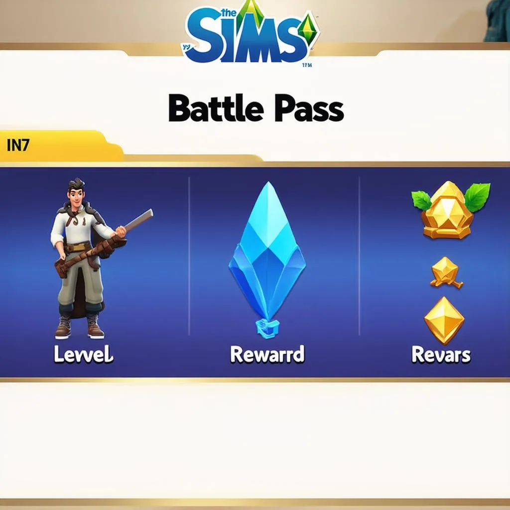 Sims Battle Pass Levels