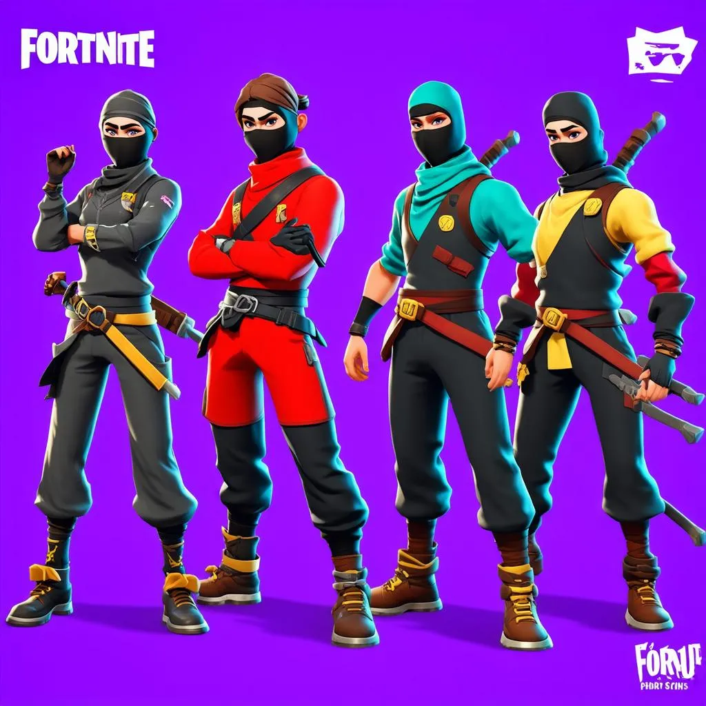 fortnite ninja skins