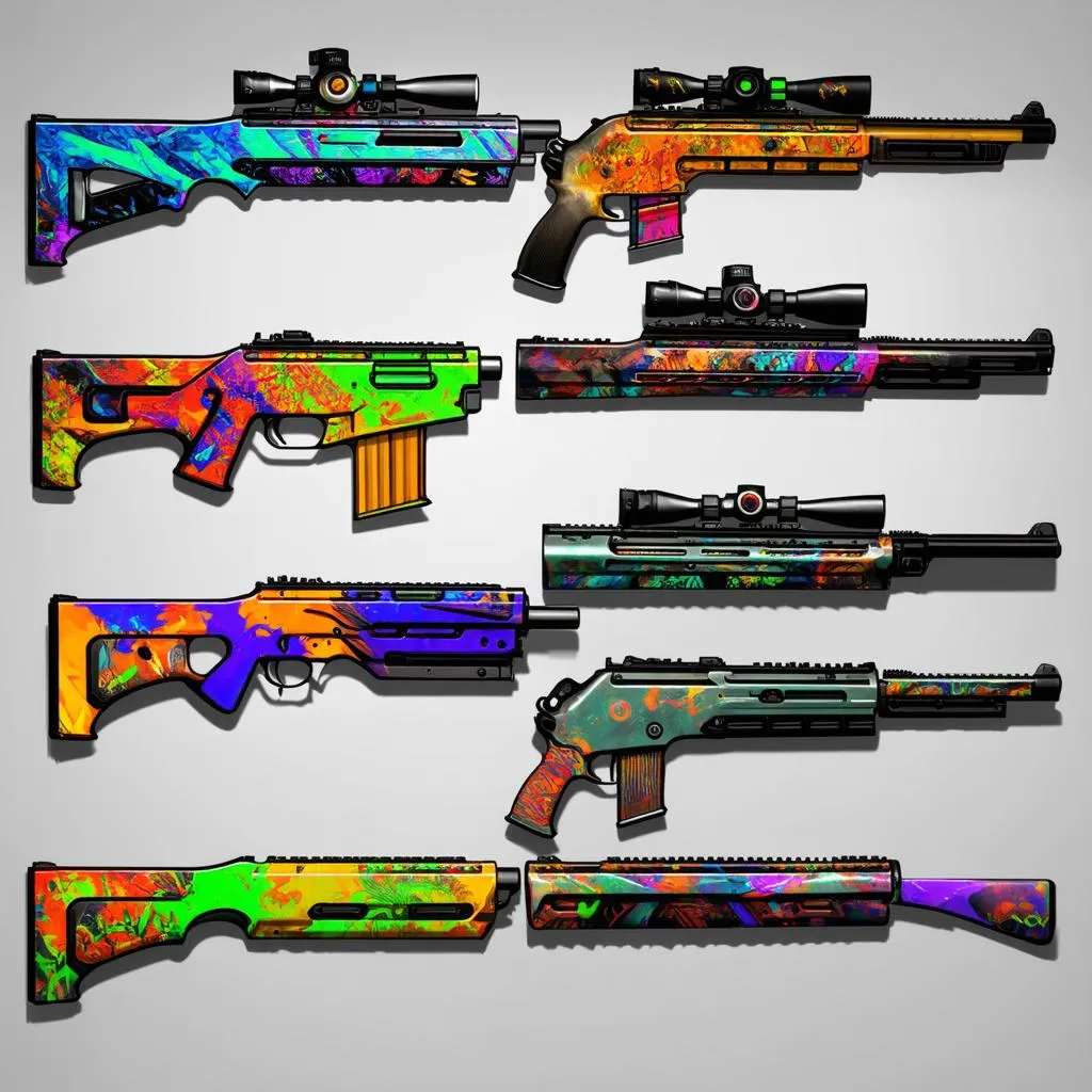 PUBG gun skins