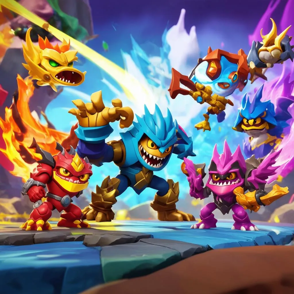 Chiến đấu trong Skylanders Imaginators