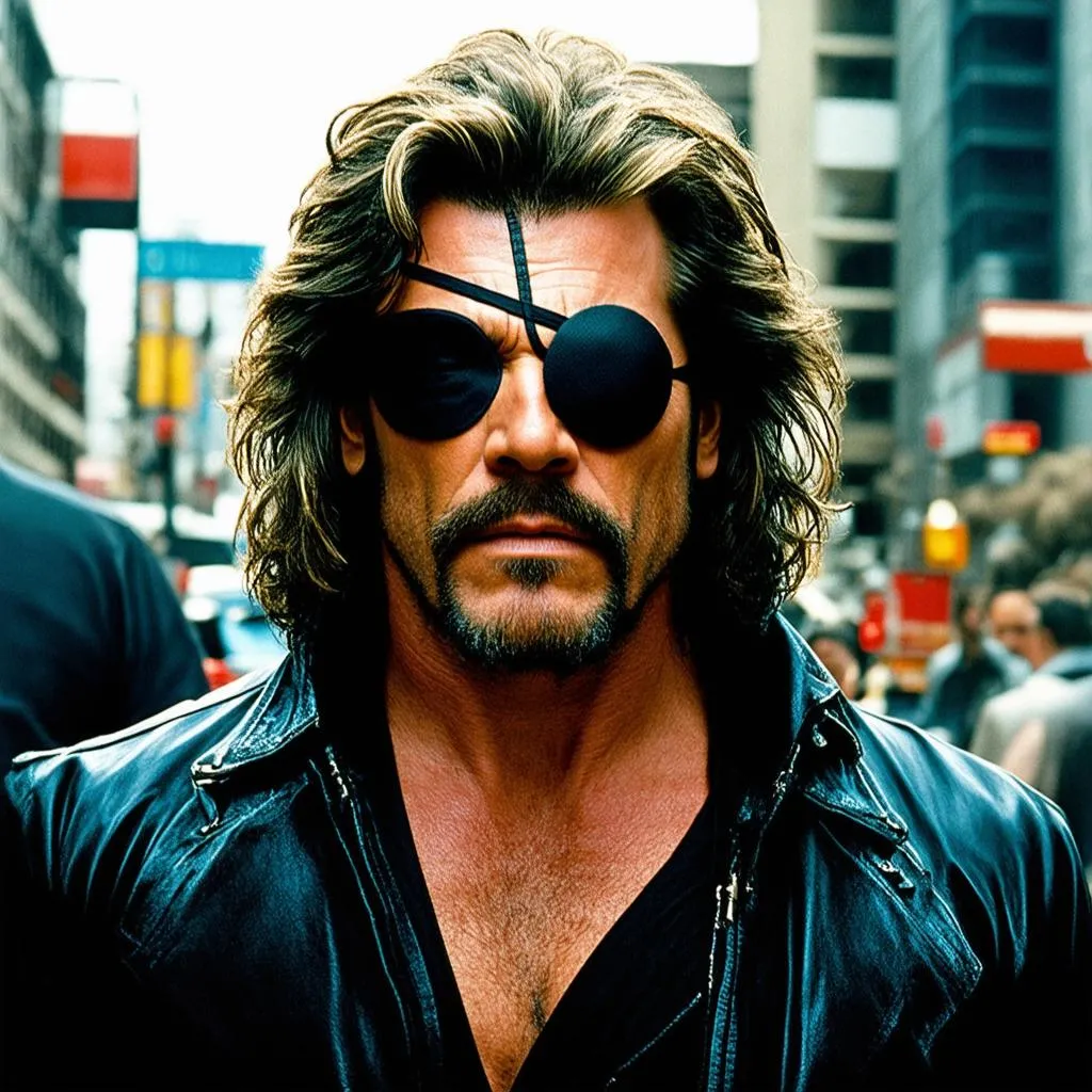 Snake Plissken trong phim Escape From New York