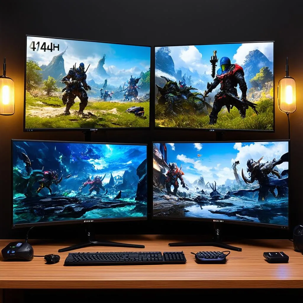 So sánh màn hình 144Hz và 240Hz