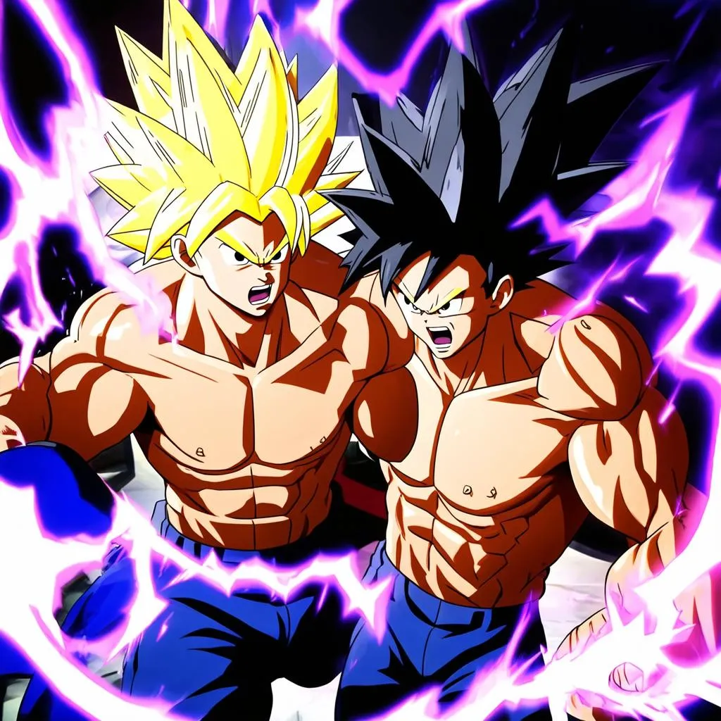 Goku vs Vegeta