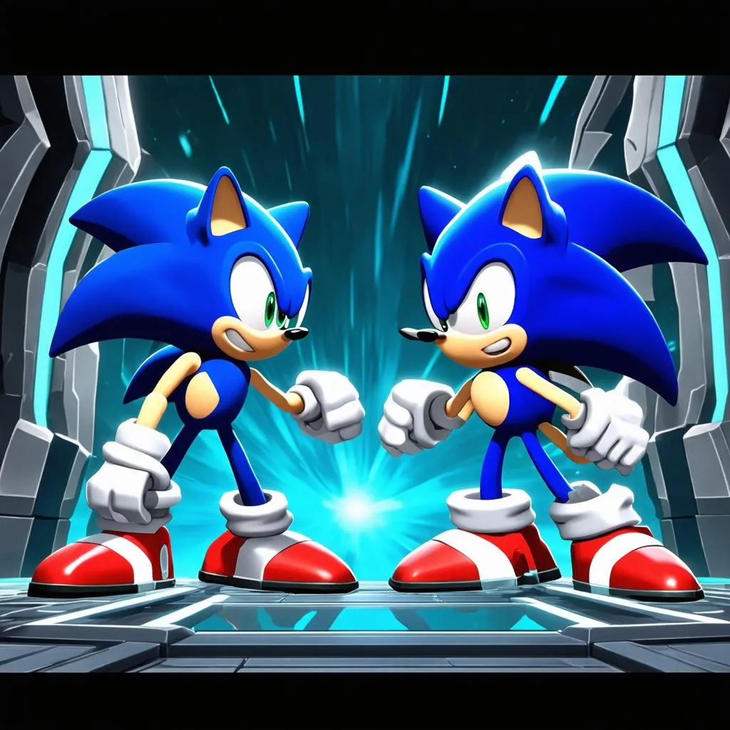 Sonic 4 Episode II boss battle