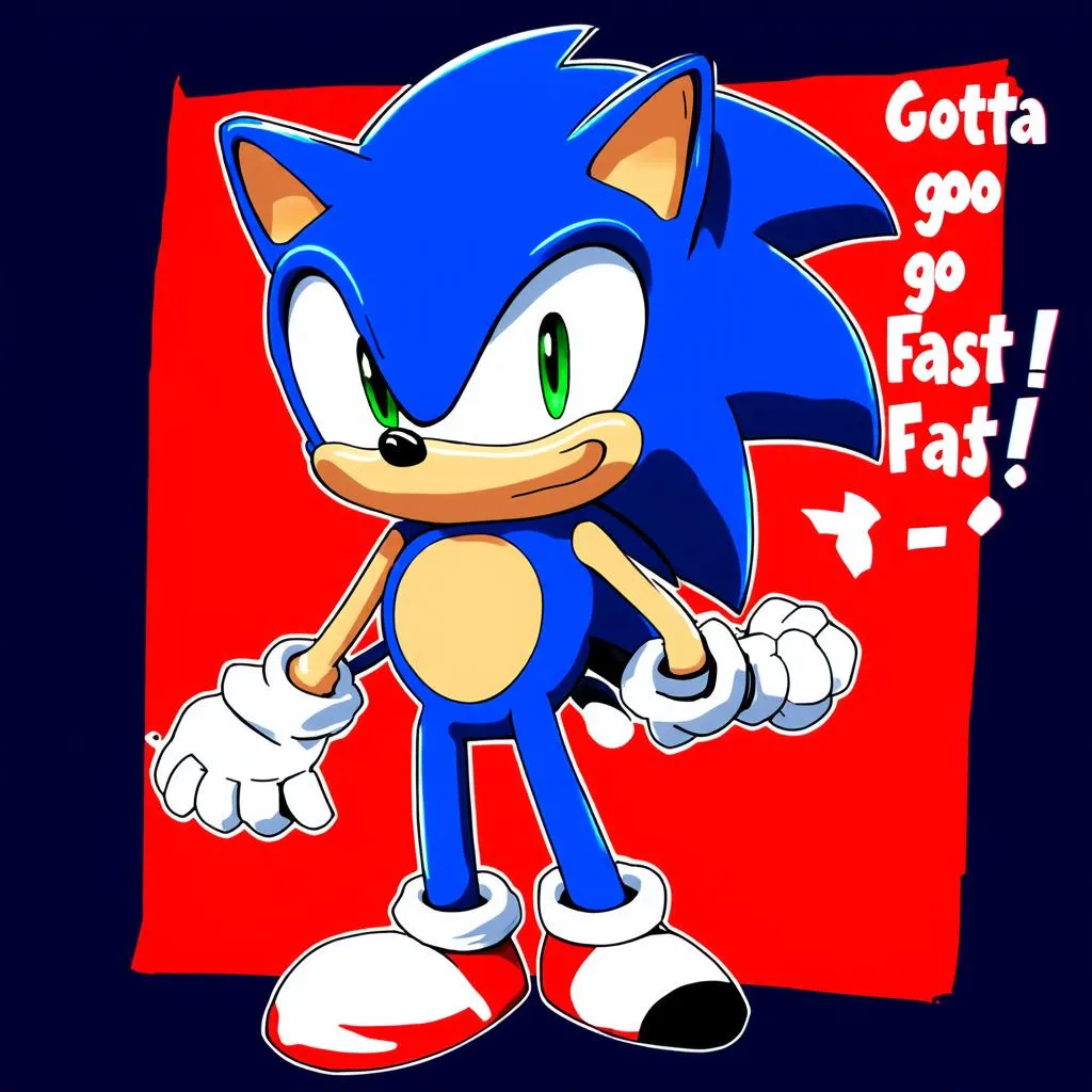 Sonic Bị Chế Thành Sanic