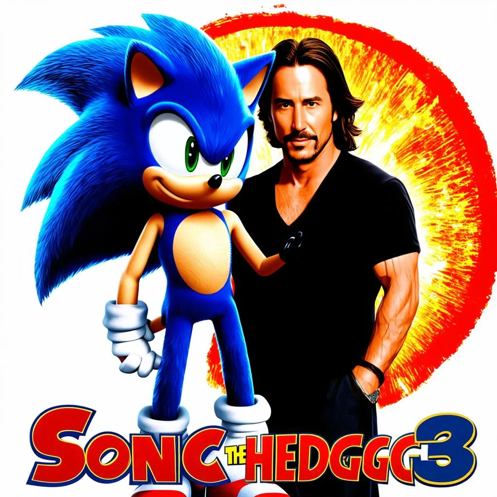 Poster phim Sonic the Hedgehog 3