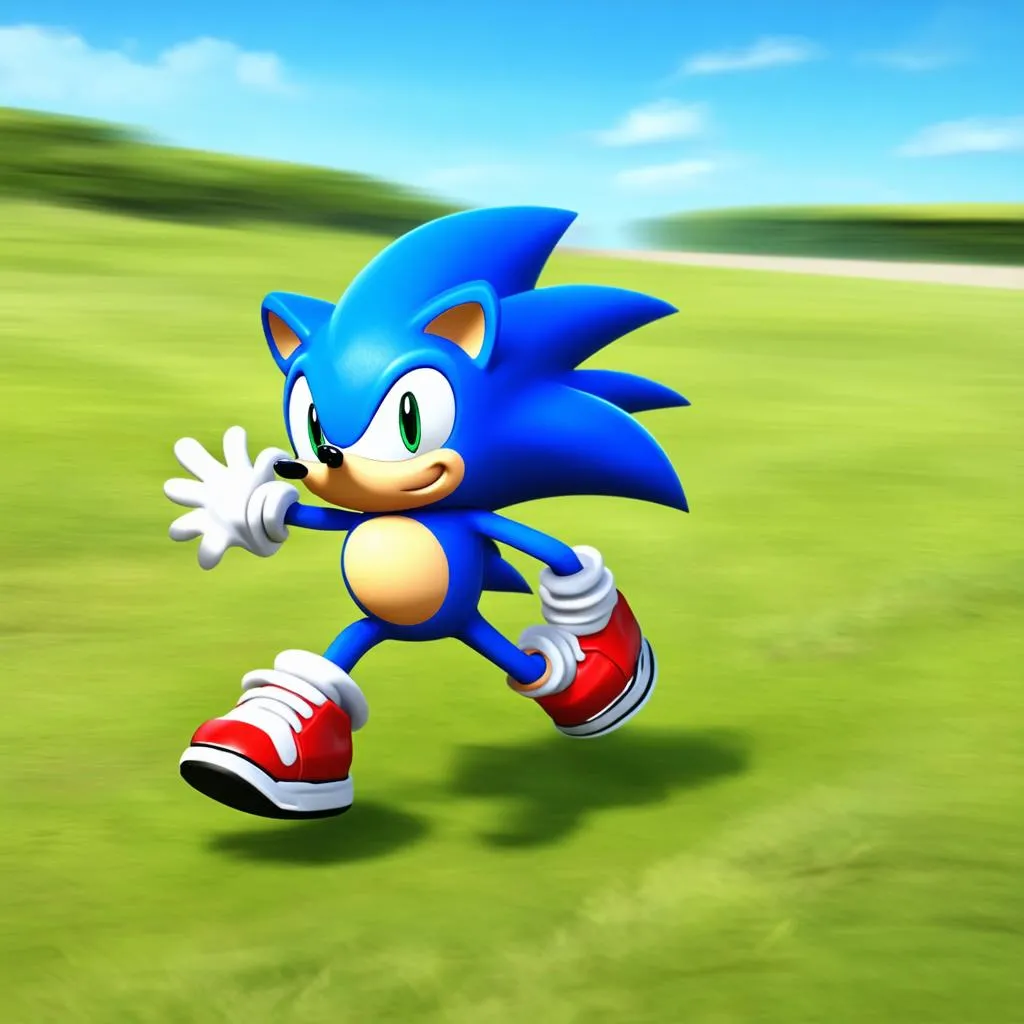 Sonic trong Green Hill Zone