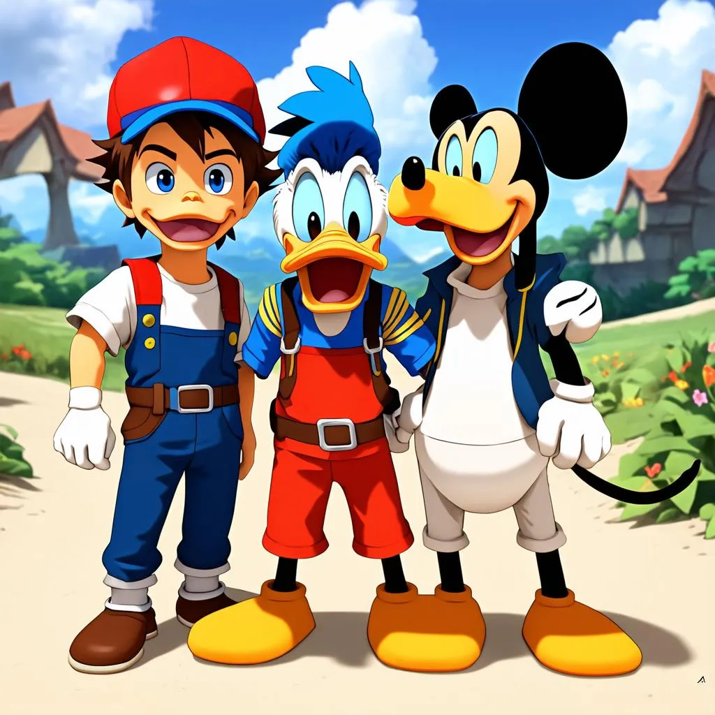 Bộ ba Sora, Donald và Goofy