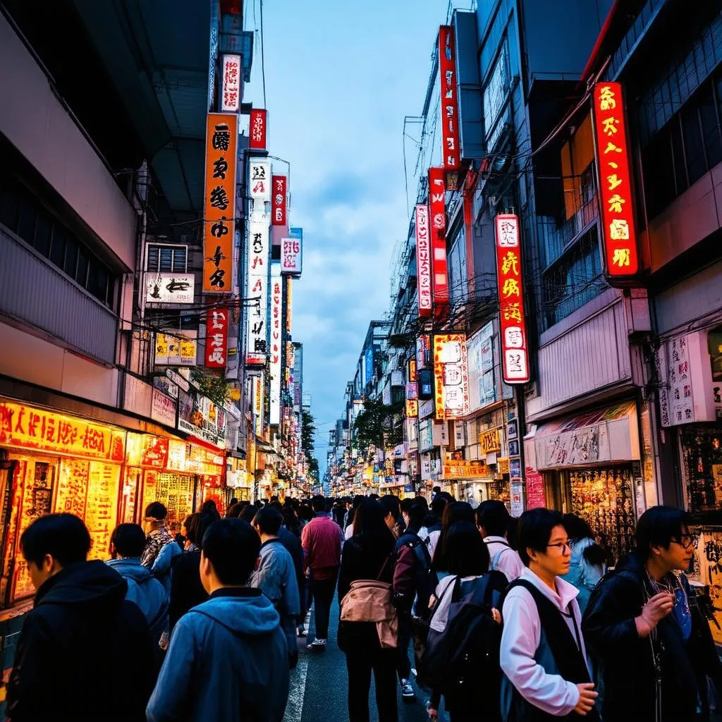 Sotenbori nightlife