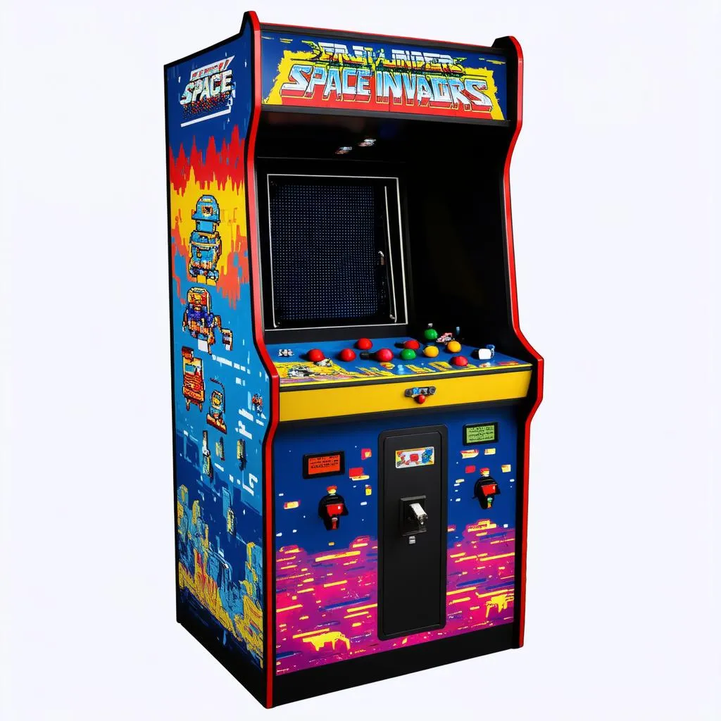 Space Invaders Arcade Cabinet