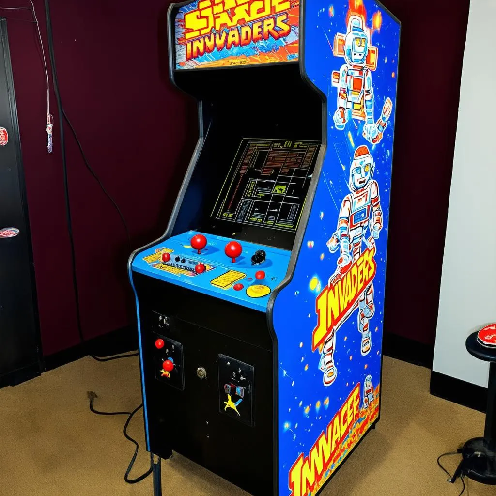 Space Invaders Arcade Cabinet