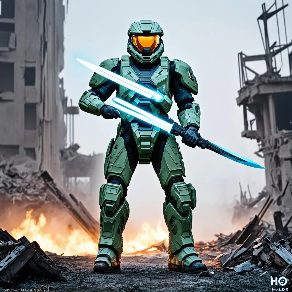 Spartan Locke trong Halo 5