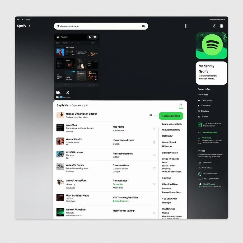 Giao diện Spotify