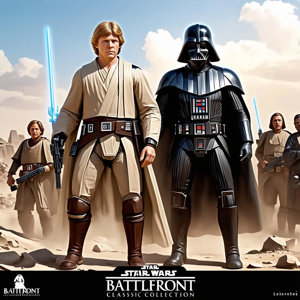 Star Wars Battlefront Classic Collection Characters