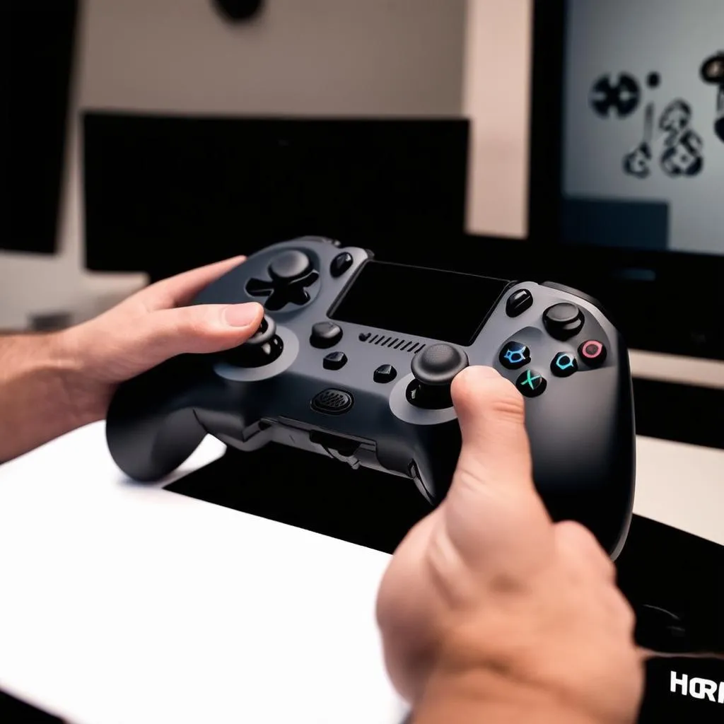 Steam Controller Hori in action