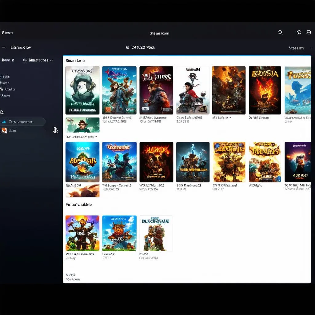 Steam Game Library