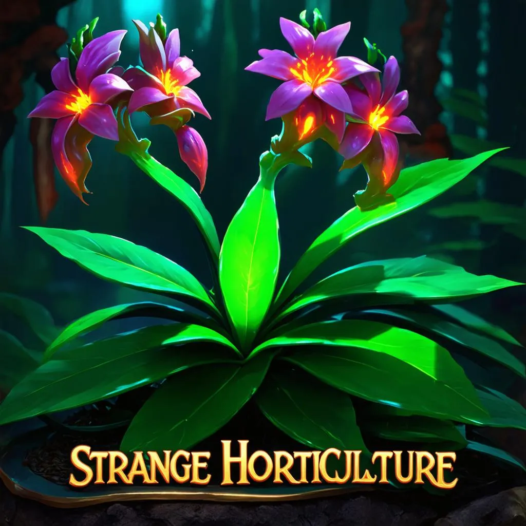 strange horticulture plants