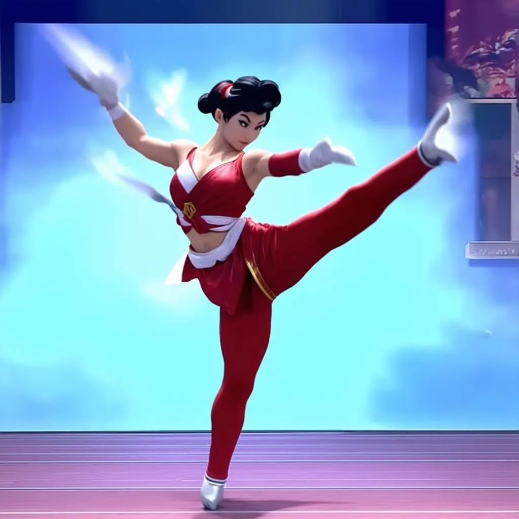 Chun-Li tung cước