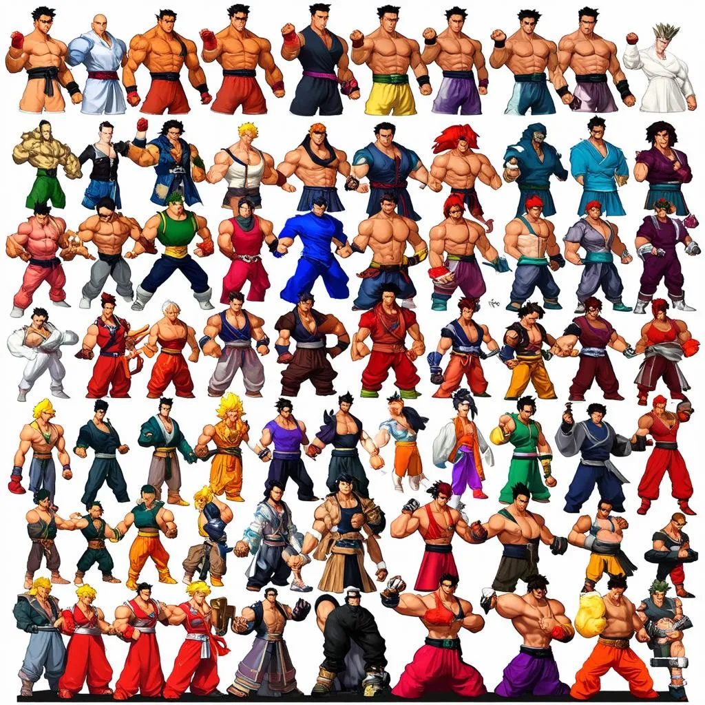 street fighter vs tekken characters