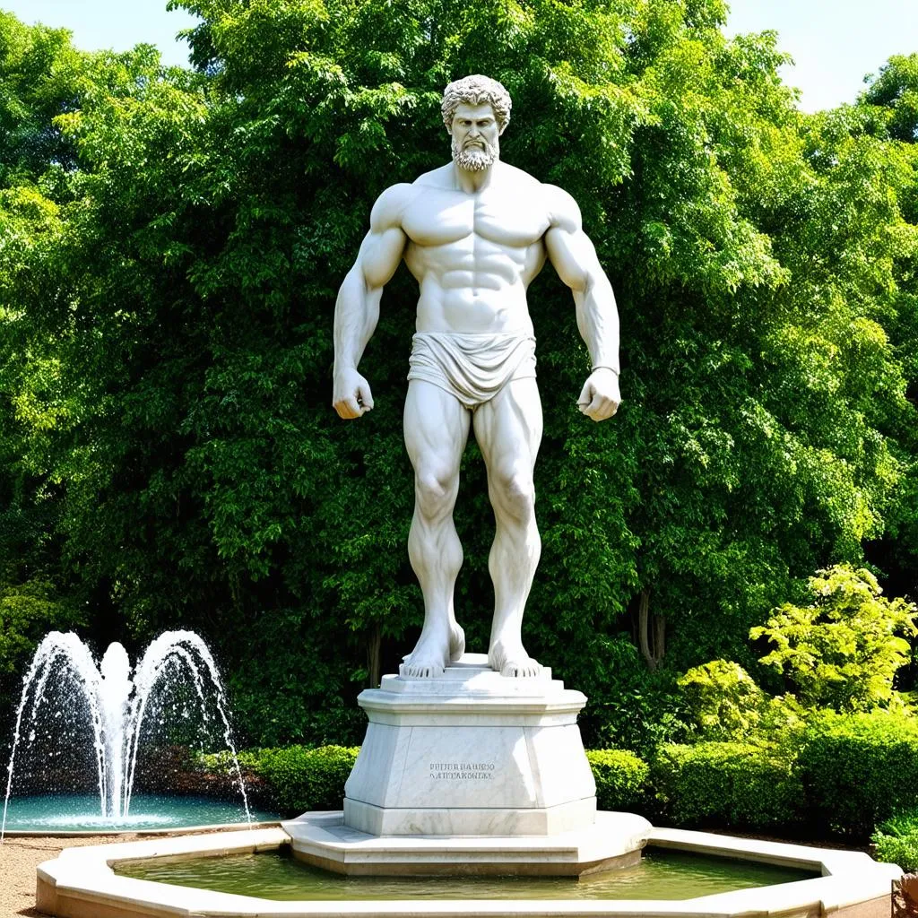 Hercules Statue