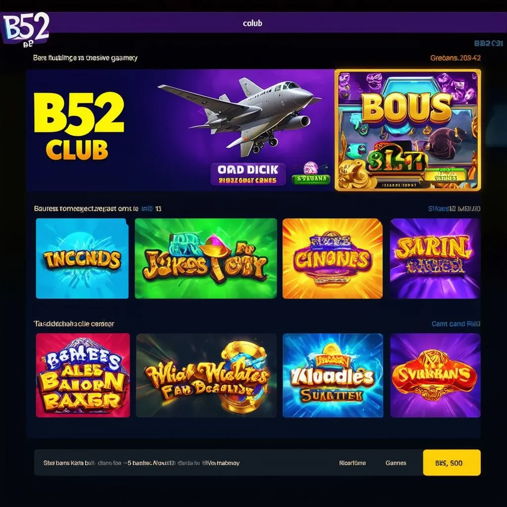 B52.club Game Interface