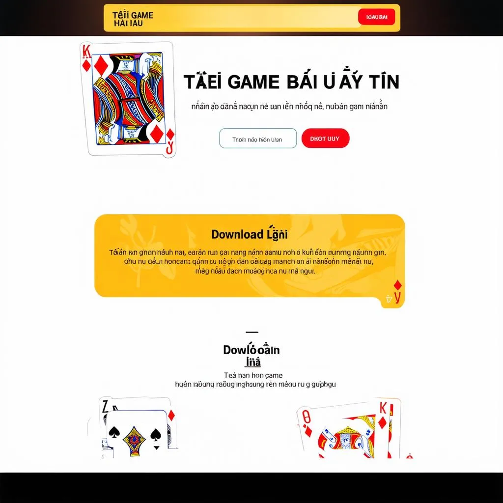 Tải Game Bài Uy Tín