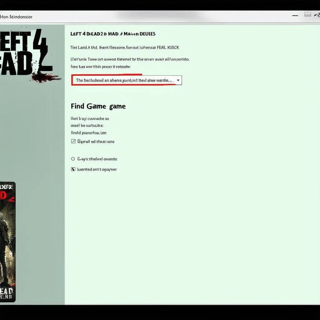 Game Left 4 Dead