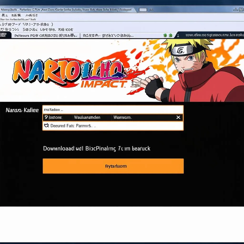 Tải game Naruto Impact PSP