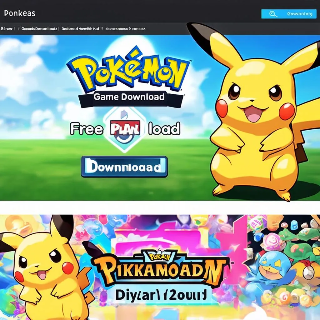 Tải Game Pikachu Miễn Phí