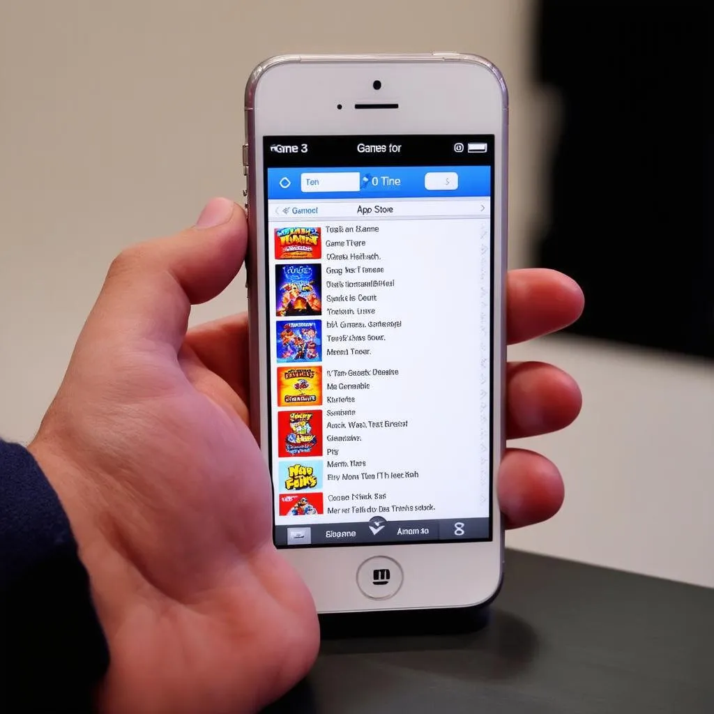 Tải game trên iPhone 4 từ App Store