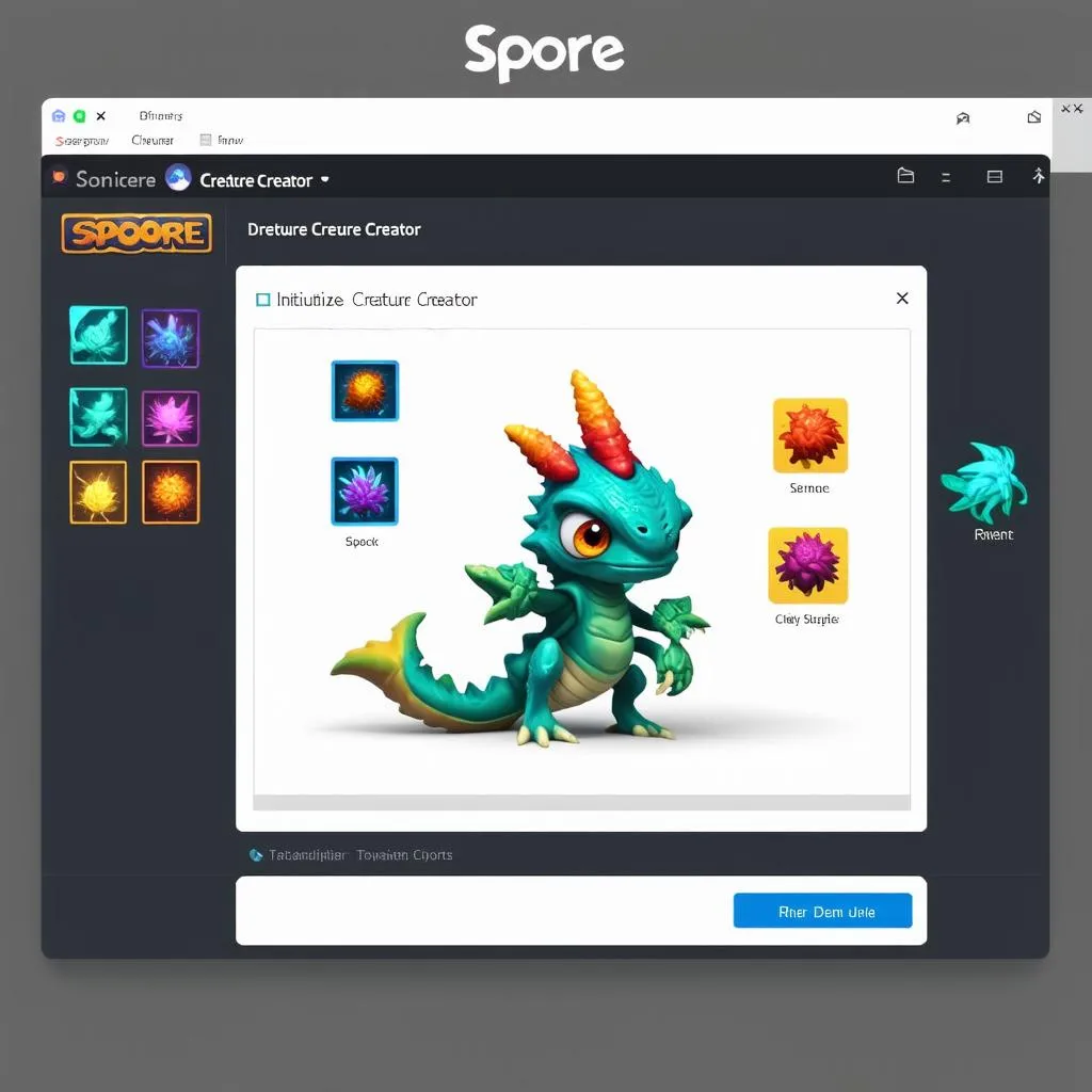 Spore creature creator