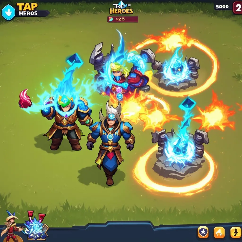 Lối chơi TapTap Heroes