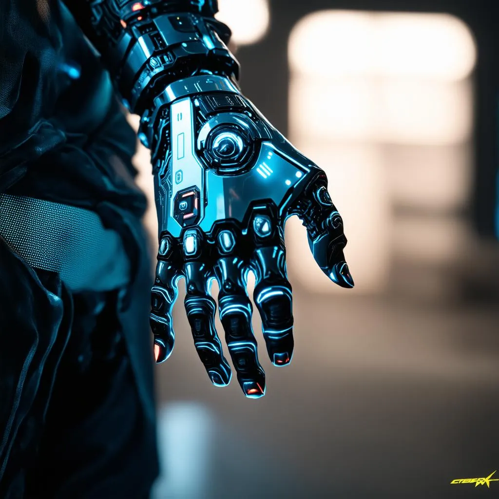 cyberpunk 2077 cyberware hand