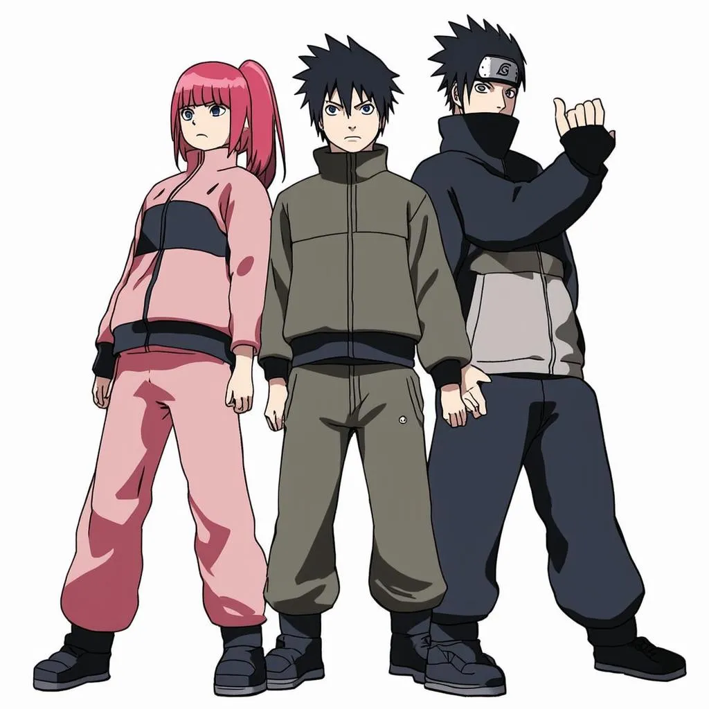 Team 7 of Naruto