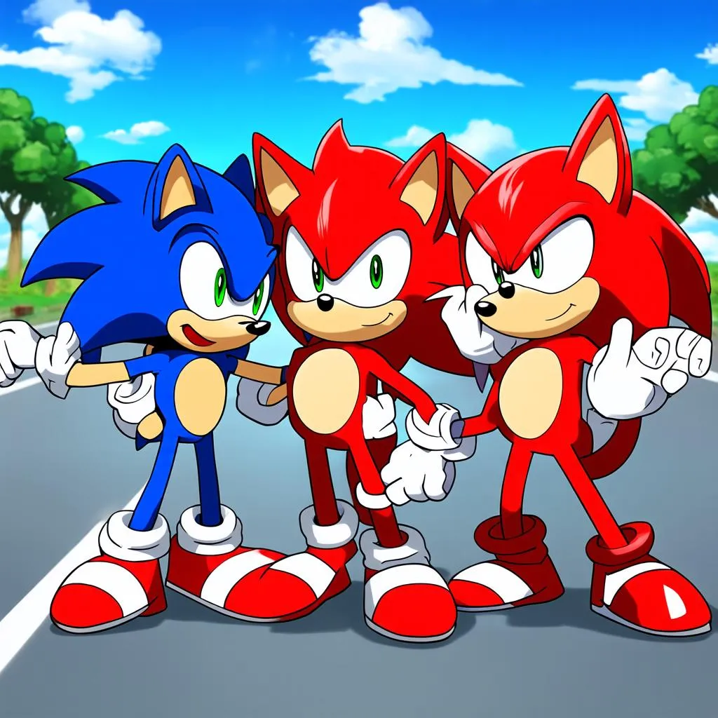 Nhân vật Team Sonic