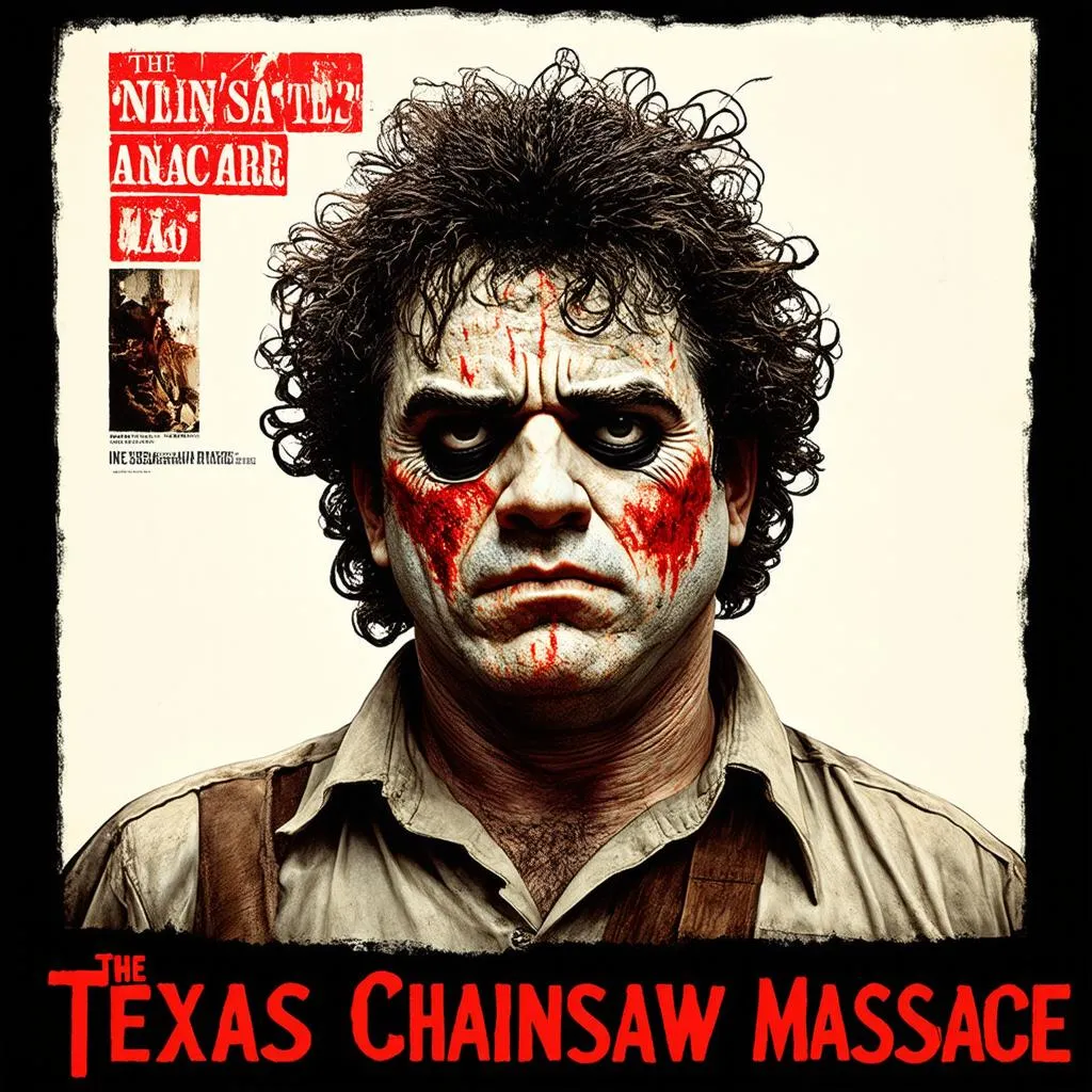 Poster phim kinh dị Texas Chainsaw Massacre