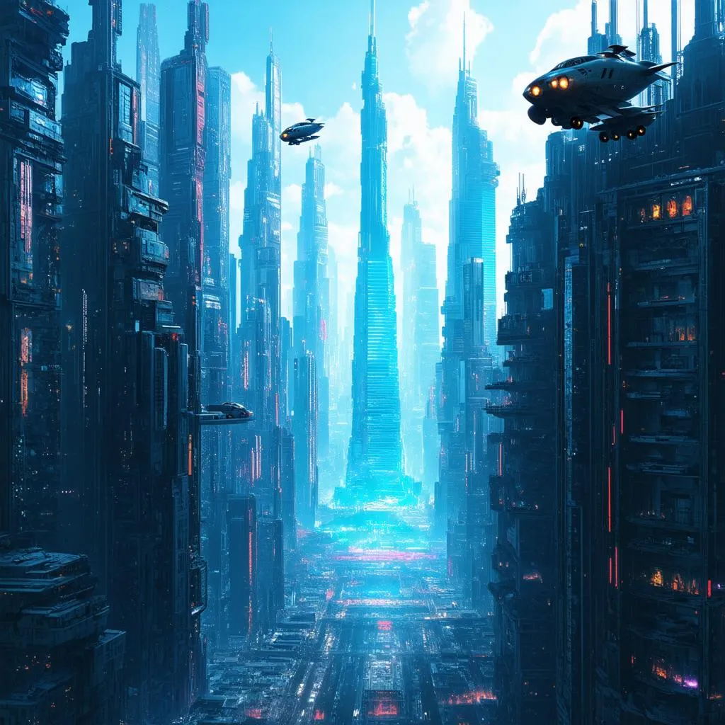 Thành Phố Cyberpunk