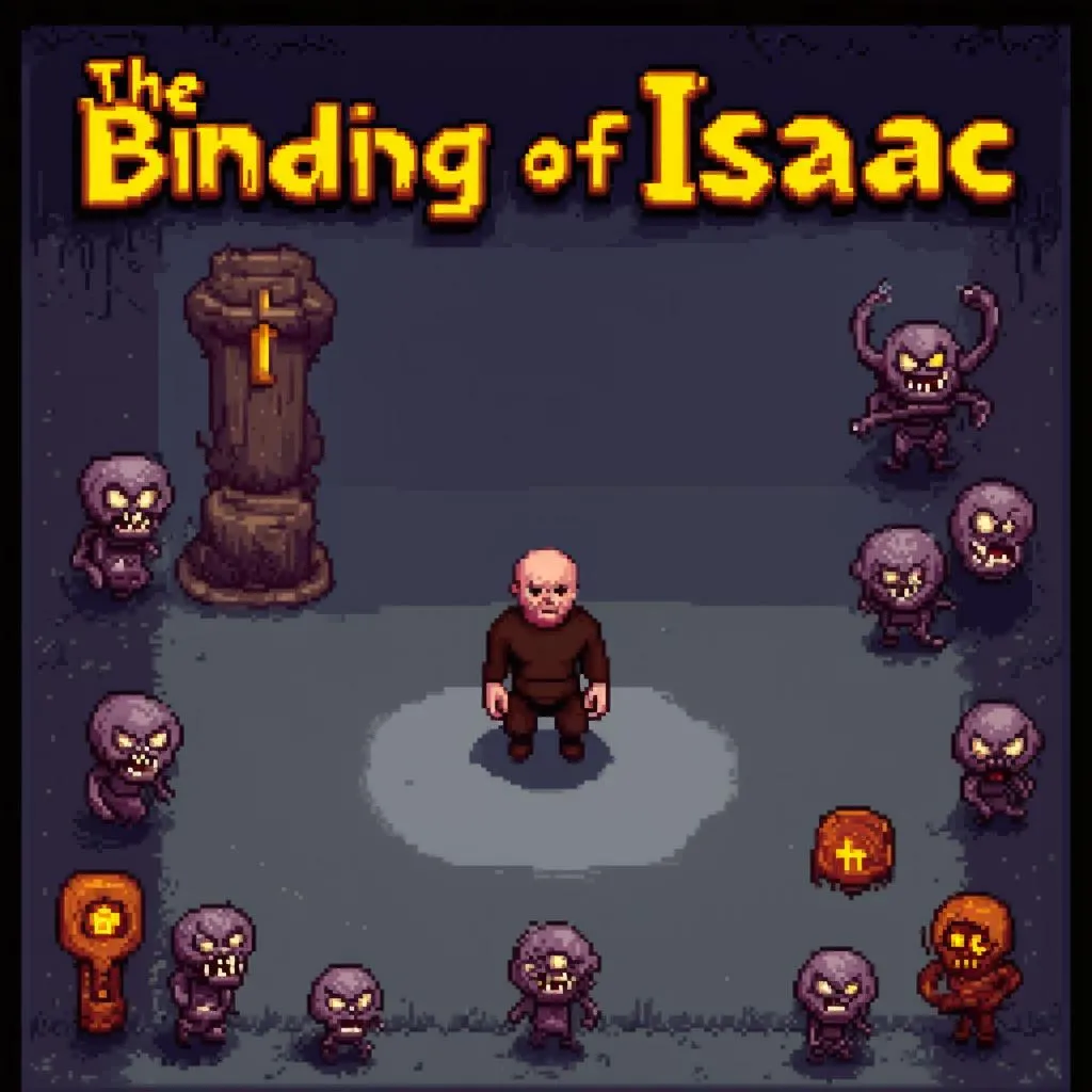 The Binding of Isaac Phong Cách Đồ Họa