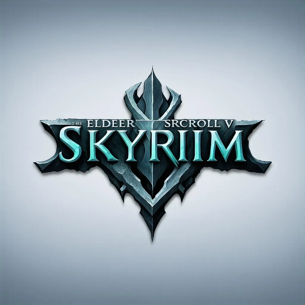 Logo của The Elder Scrolls V: Skyrim