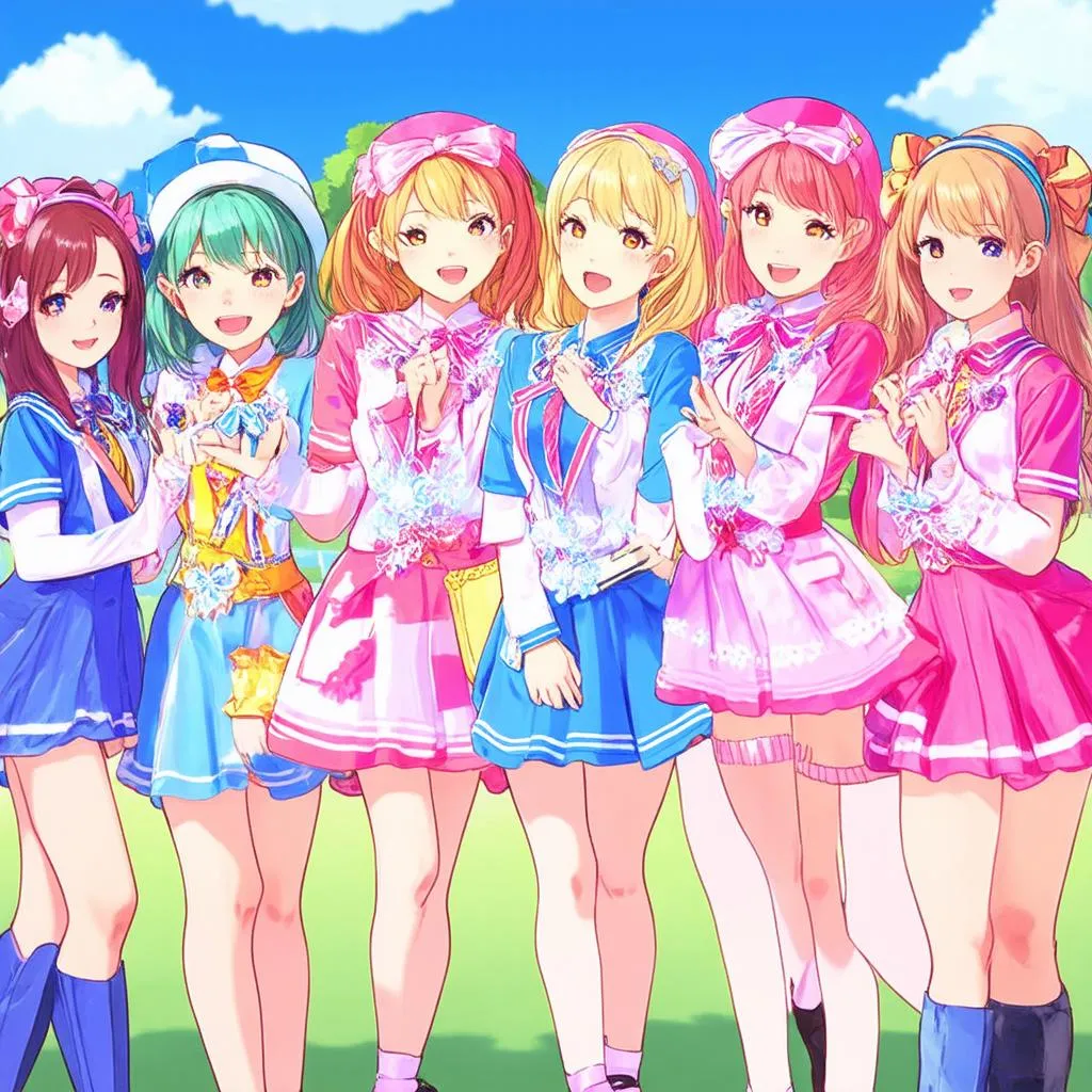 thế giới aikatsu game