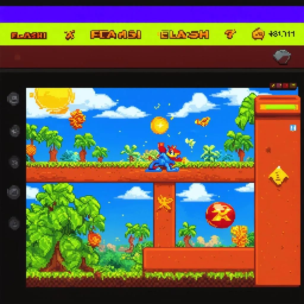 Thế giới flash game đầy màu sắc