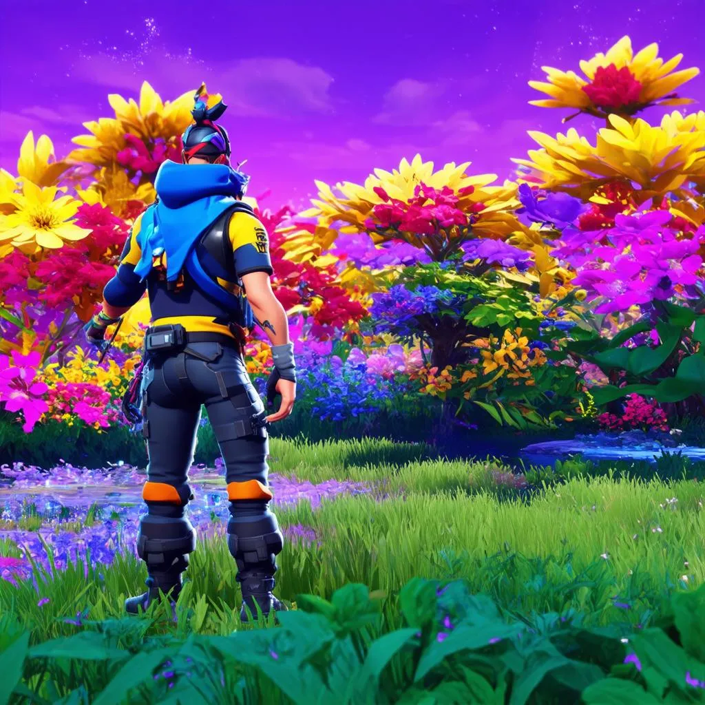 Thế giới Fortnite đầy màu sắc