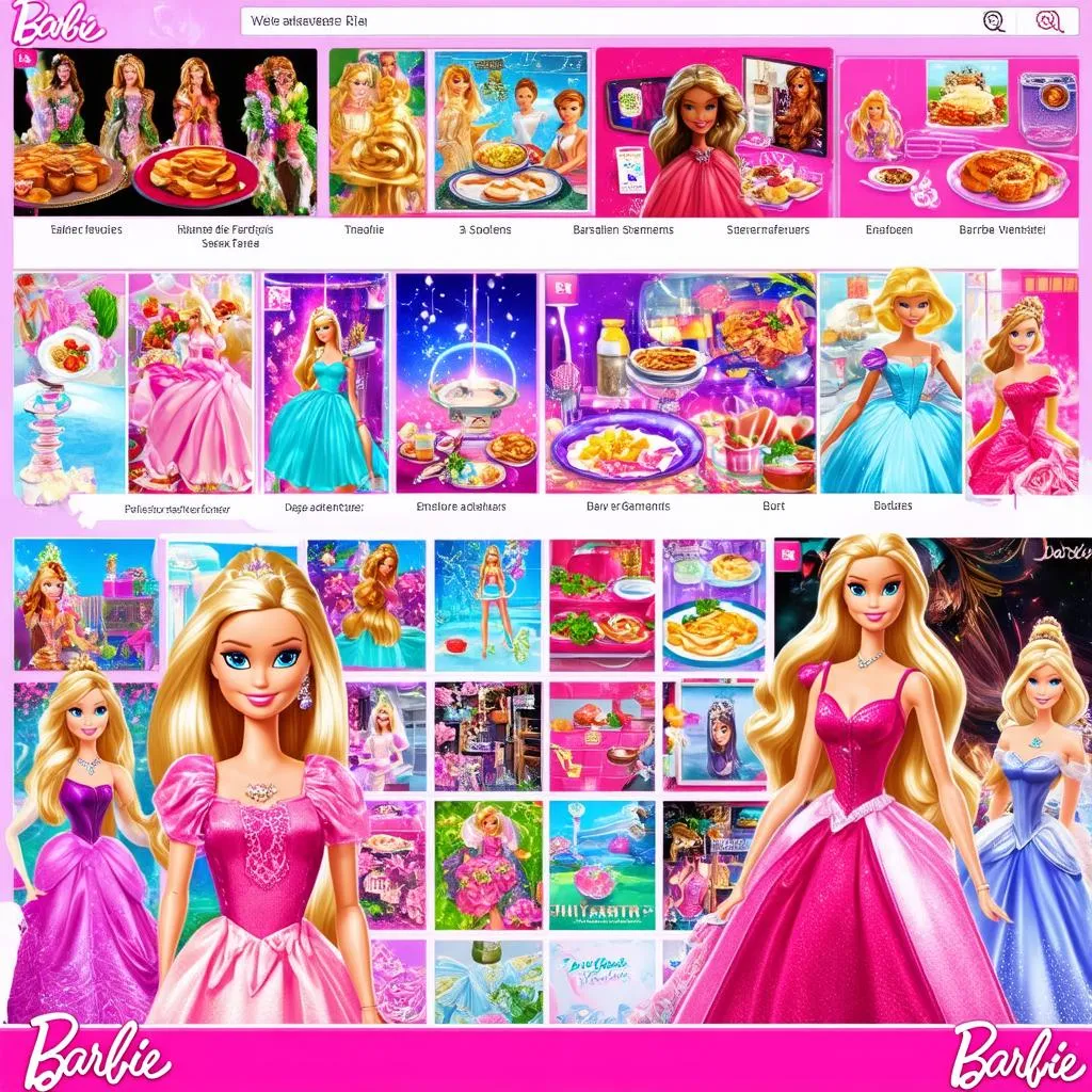 Thế giới game Barbie online