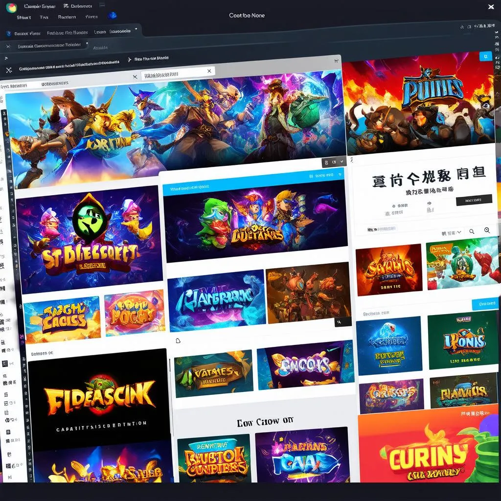 Thế giới game website