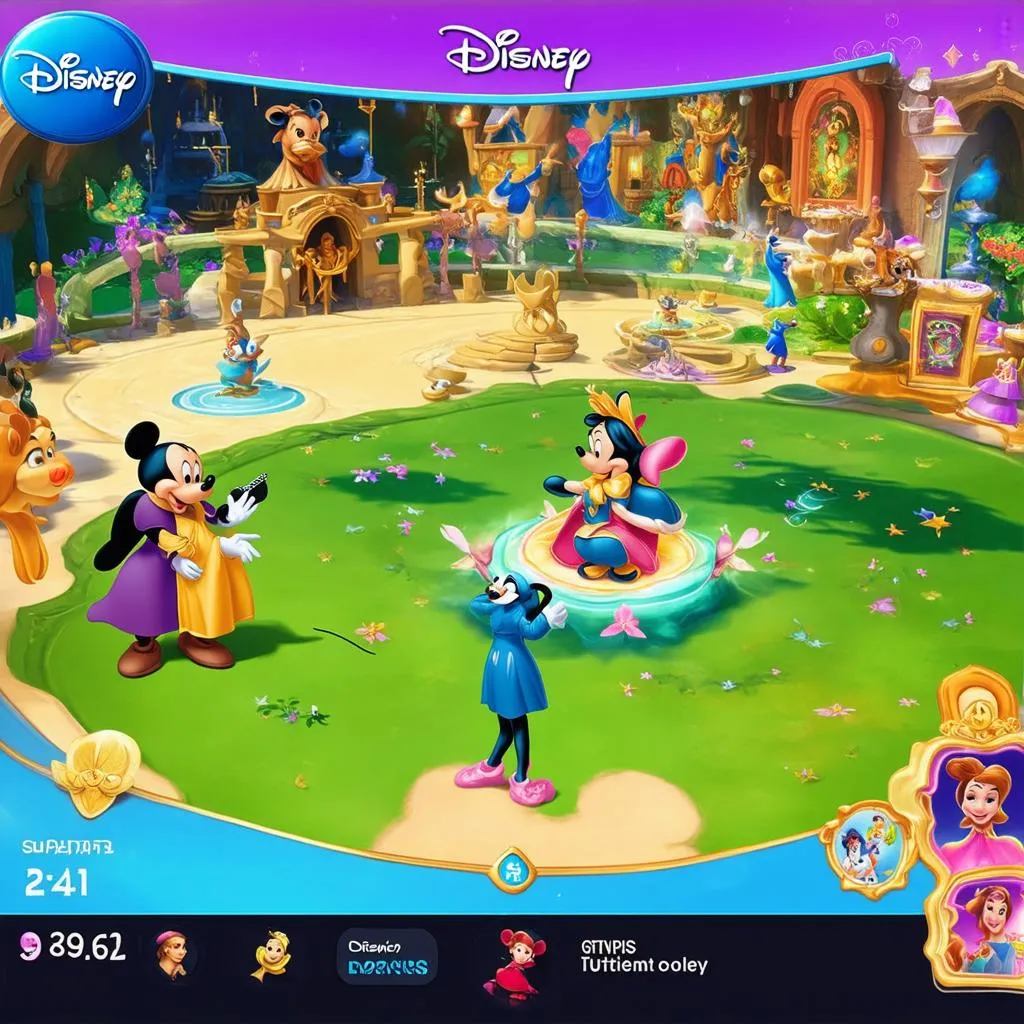 Thế giới kỳ ảo của Disney Games Online