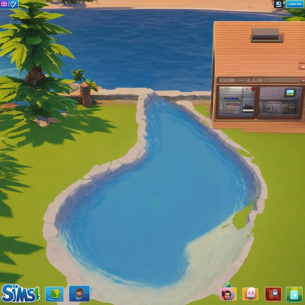 Thế giới Sims 4 với UI Cheats