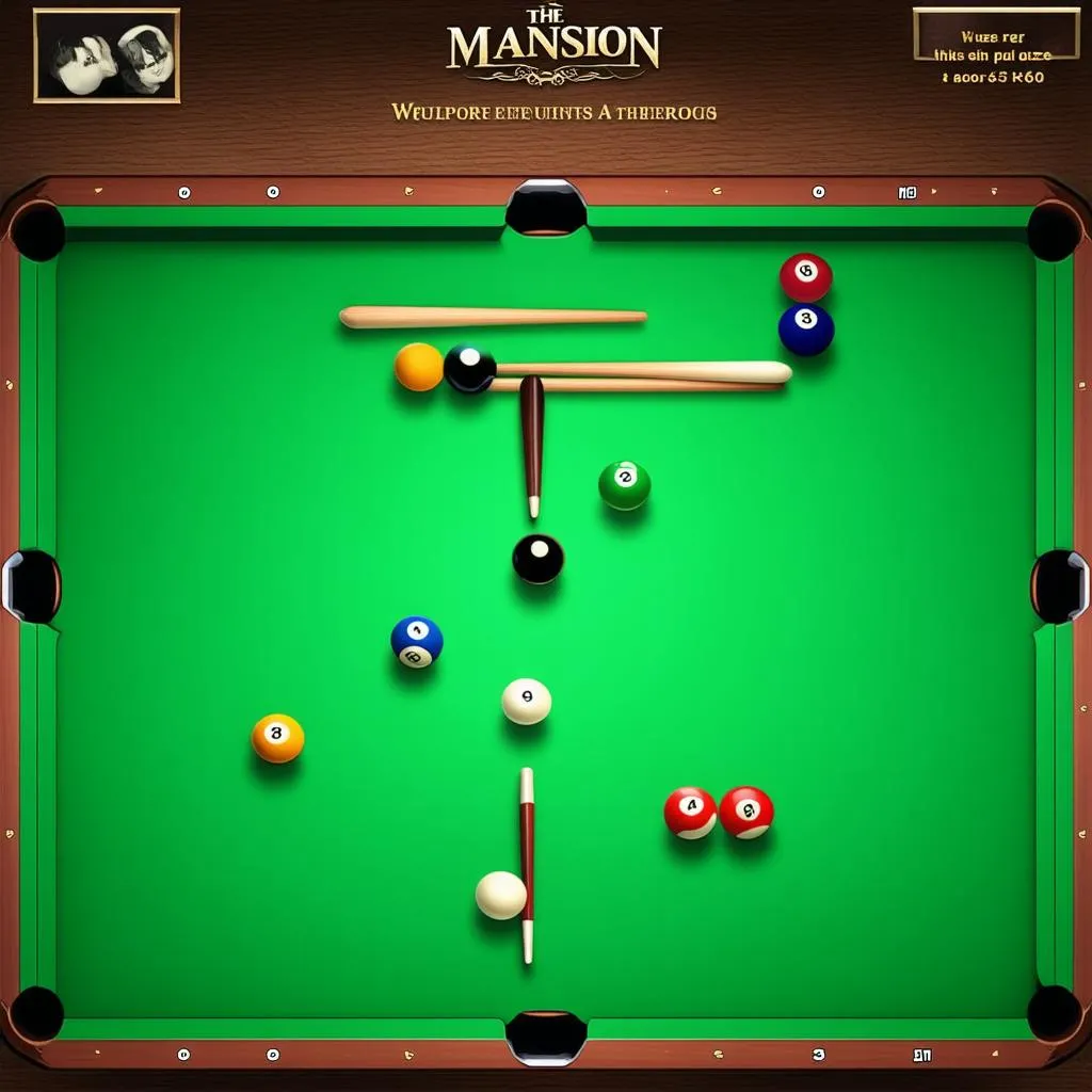 The Mansion Billiard Puzzle-3