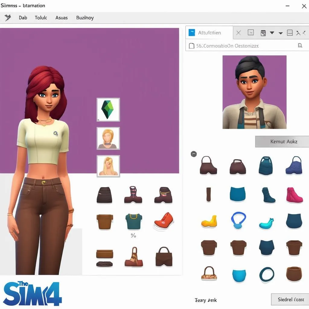 Tạo nhân vật trong The Sims 4