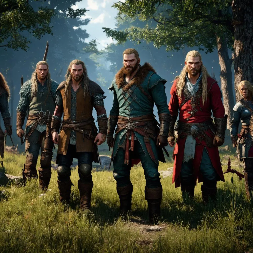 The Witcher 3 Wild Hunt characters